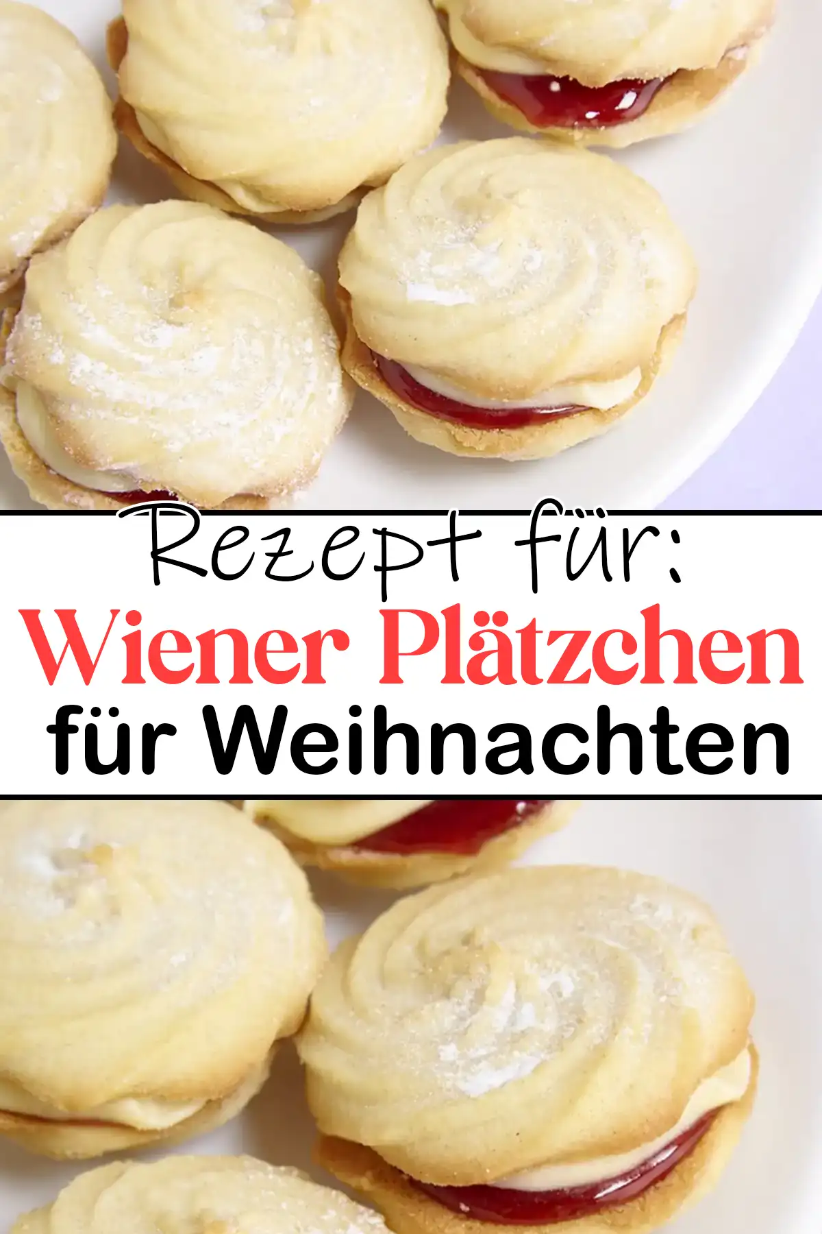 Wiener Plätzchen Rezept für Weihnachten