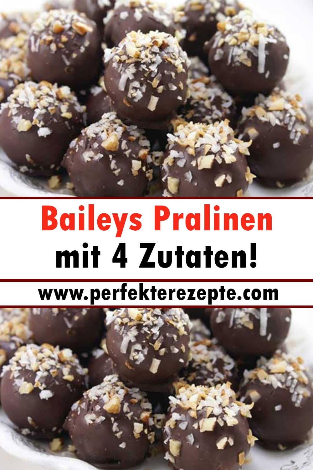 Baileys Pralinen Rezept mit 4 Zutaten!