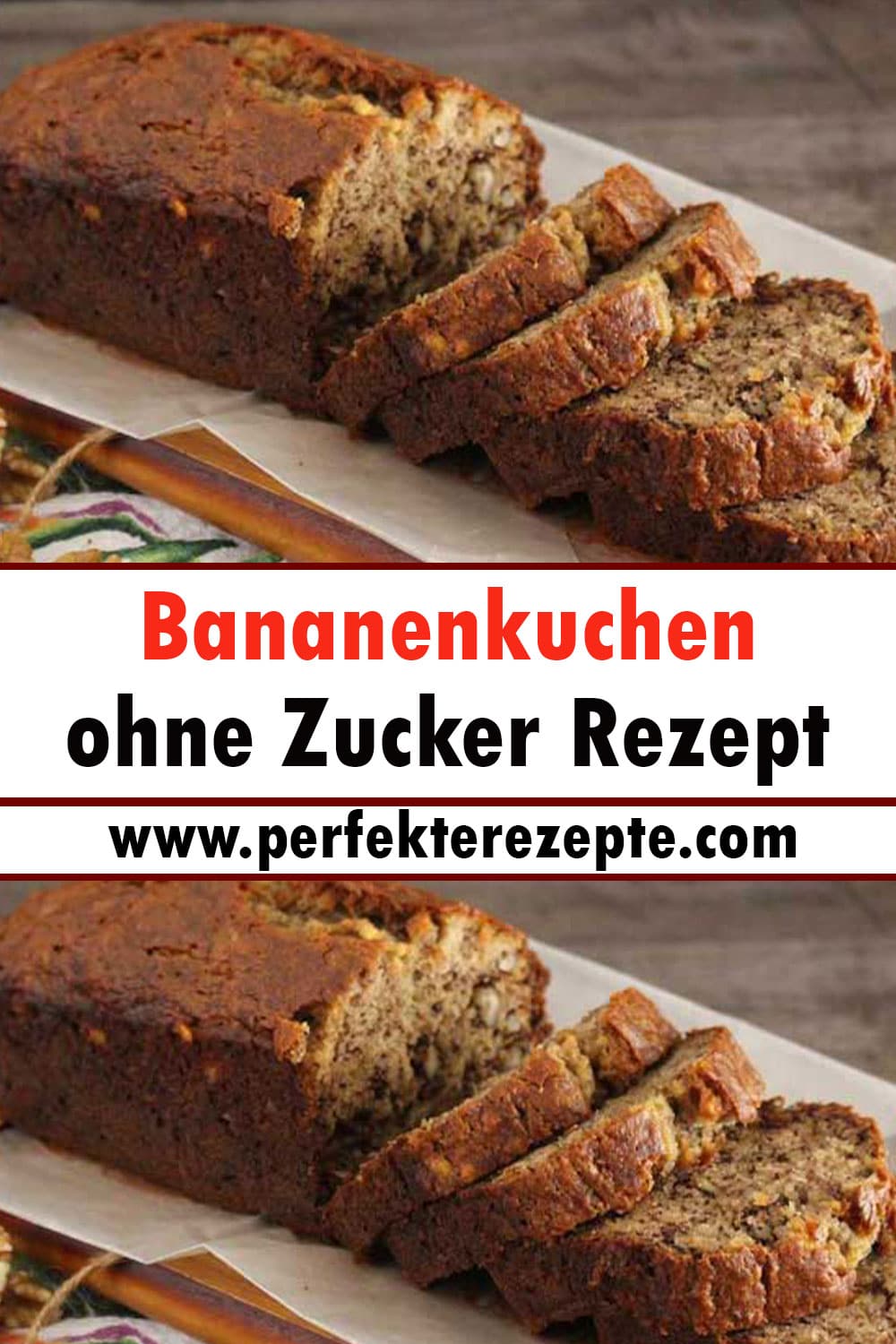 Bananenkuchen ohne Zucker Rezept