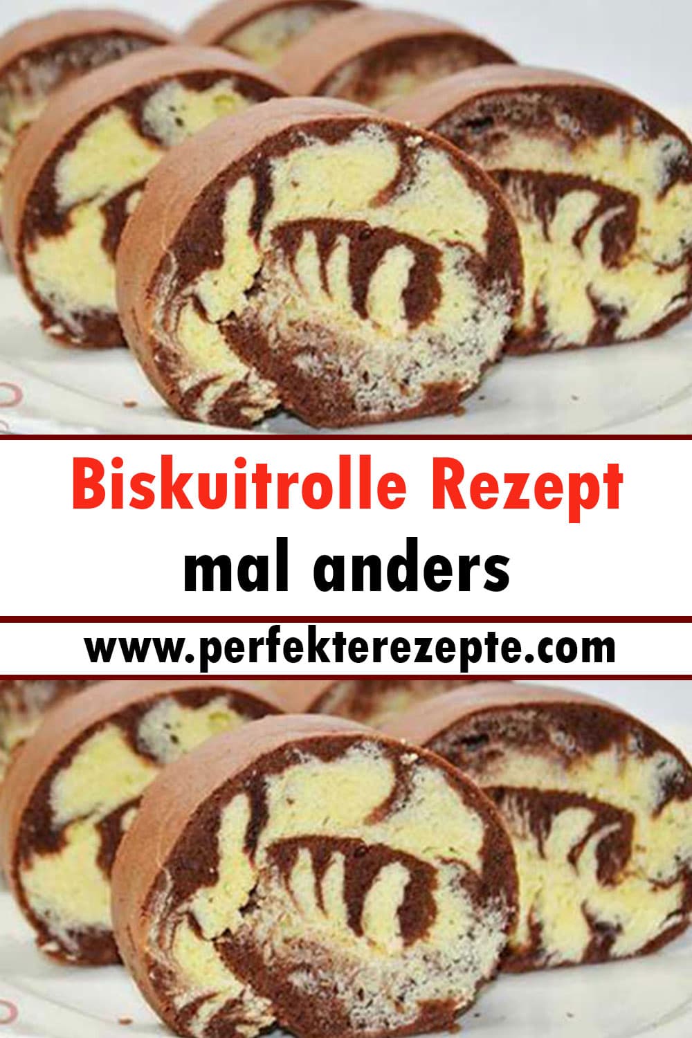 Biskuitrolle Rezept mal anders, der Trick mit dem Finger