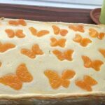 Blitz-Käsekuchen mit Mandarinen vom Blech Rezept