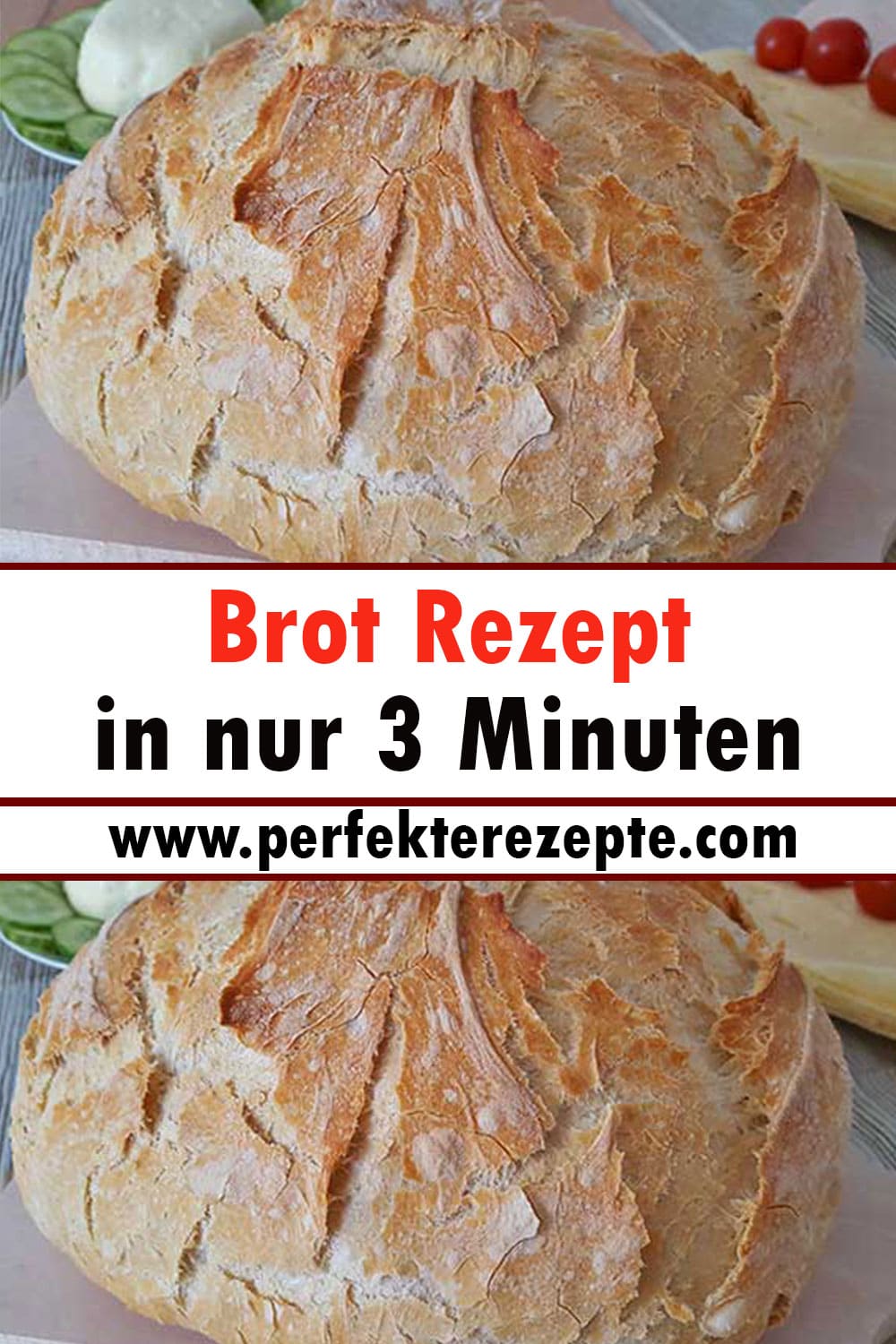 Brot Rezept in nur 3 Minuten