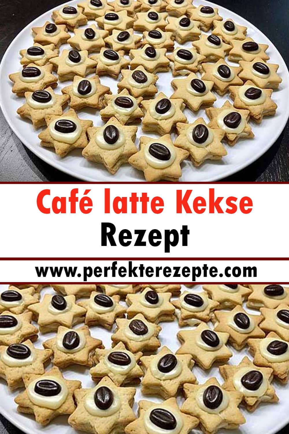 Café latte Kekse Rezept