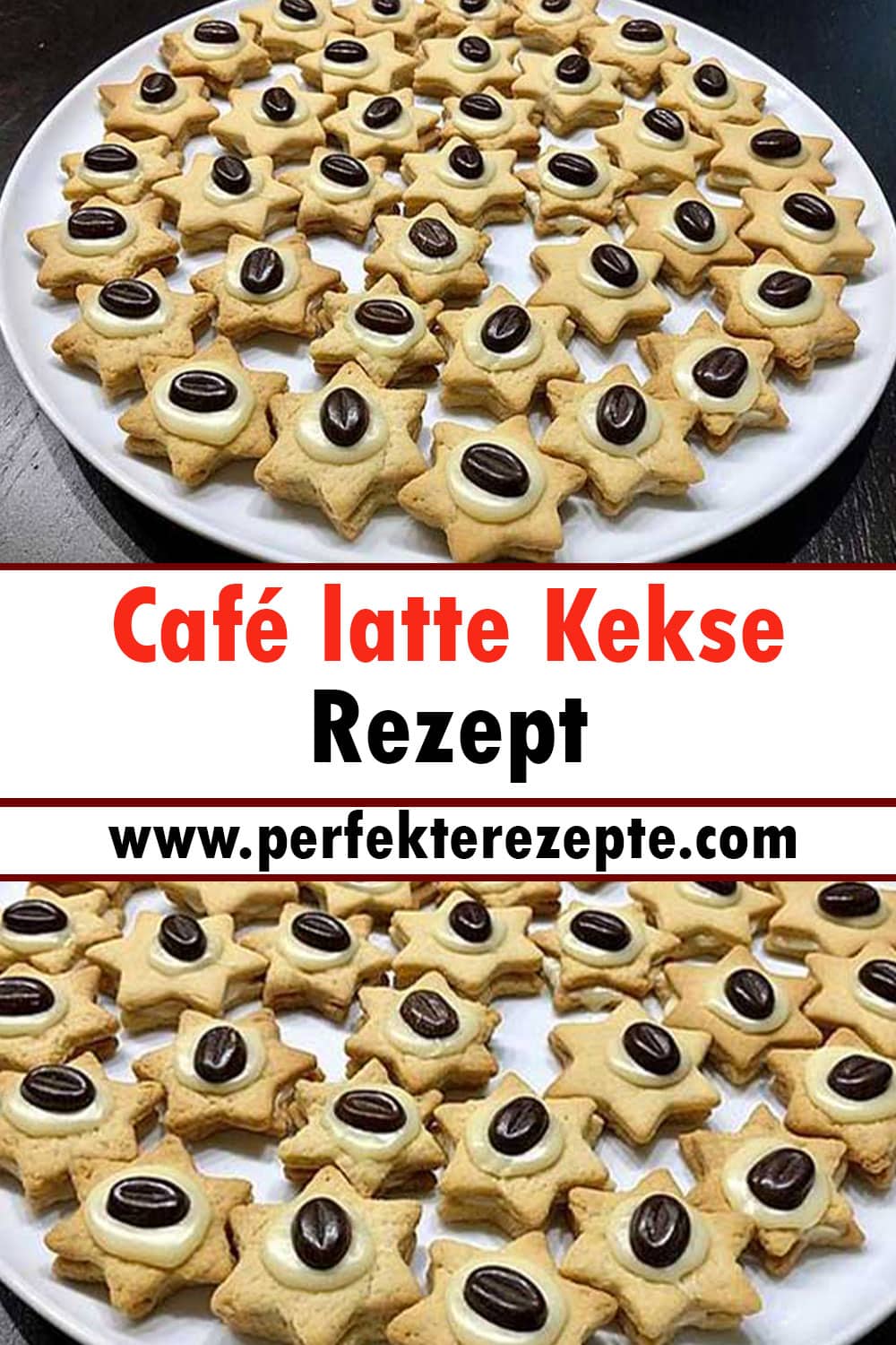 Café latte Kekse Rezept