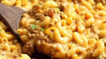 “Cheeseburger Pfanne” Rezept zum Sattessen!