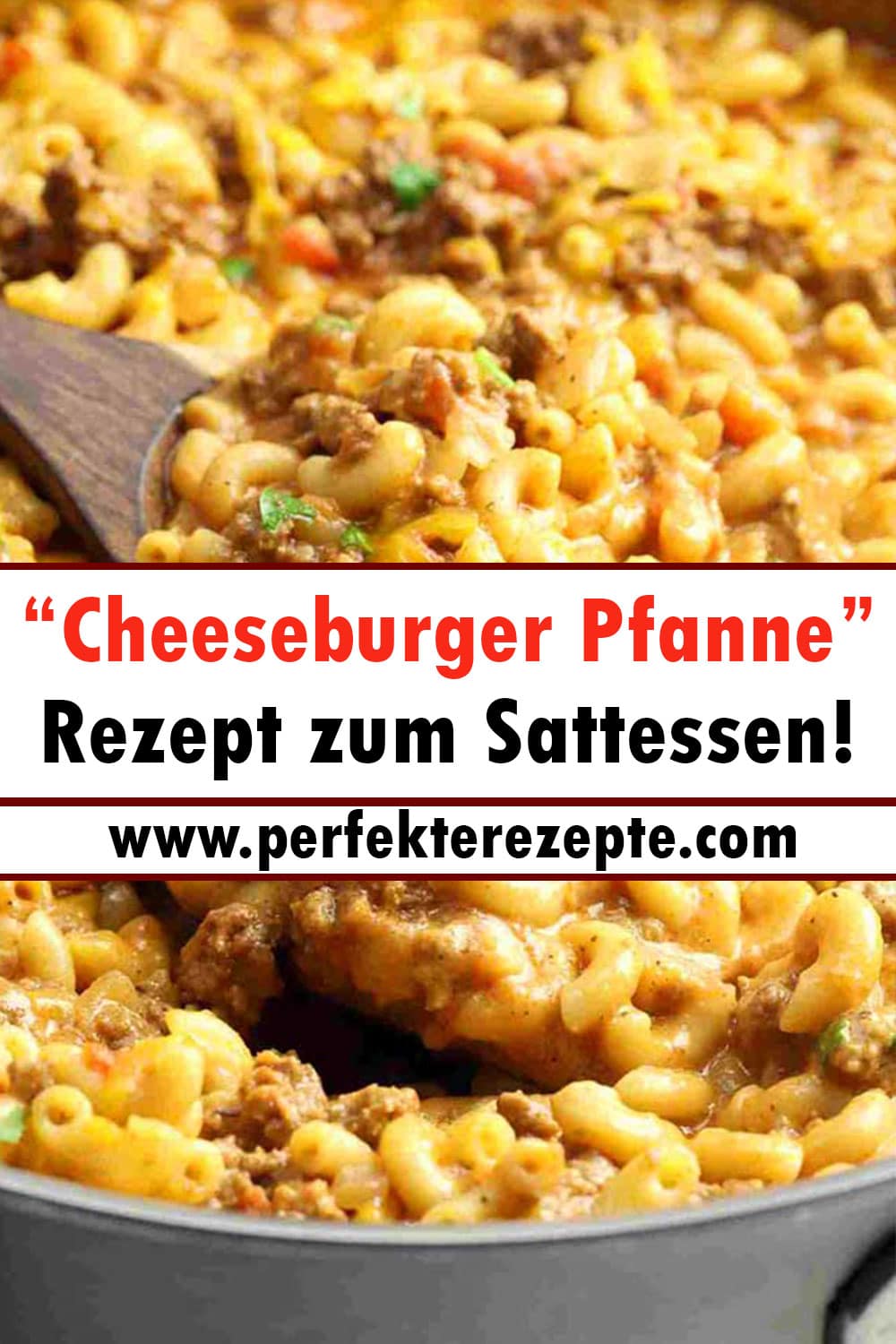“Cheeseburger Pfanne” Rezept zum Sattessen!