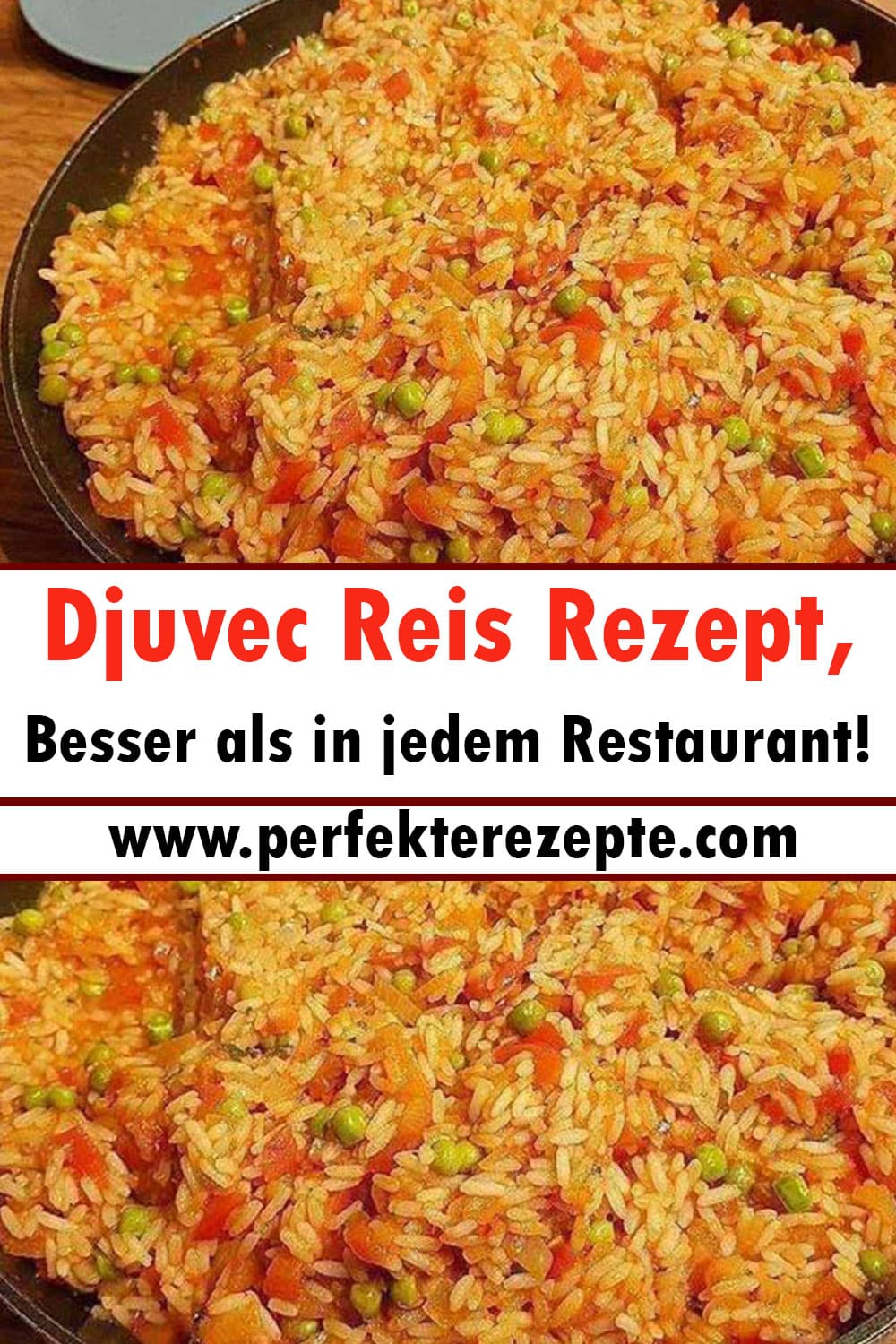 Djuvec Reis Rezept, Besser als in jedem Restaurant!