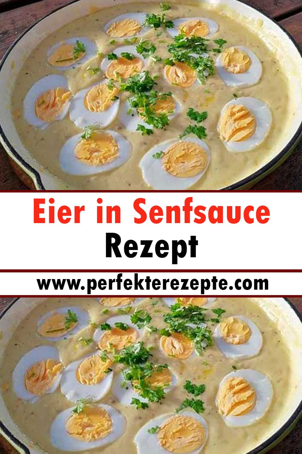 Eier in Senfsauce Rezept