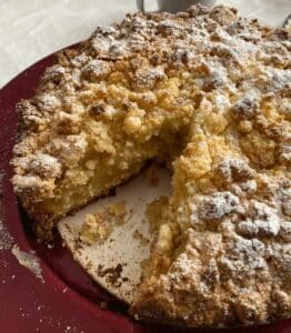 Einfacher Marzipankuchen Rezept mit zwei Zutaten