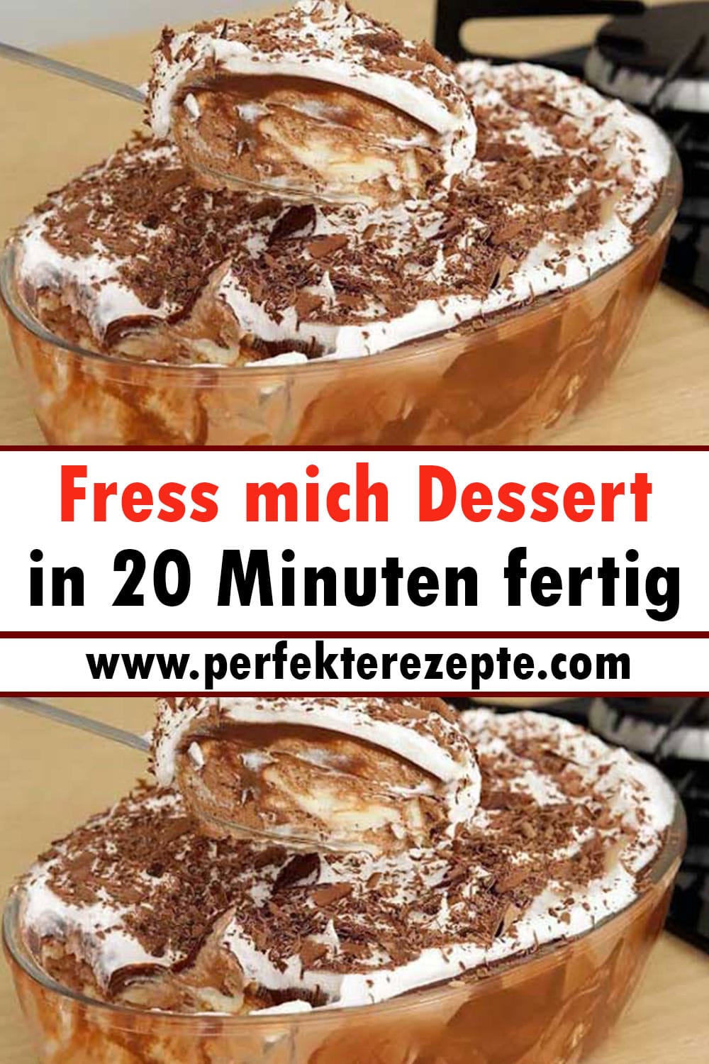 Fress mich Dessert Rezept, in 20 Minuten fertig