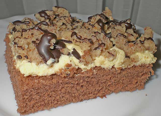 Friss Dich Dumm Kuchen Mit Vanillepudding Rezept