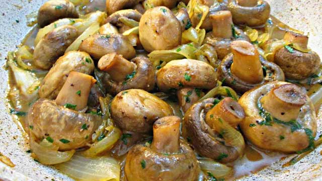 Gebratene Champignons Rezept