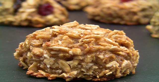 Gesunde Kekse aus Haferflocken Rezept, ohne Zucker, Mehl und Fett