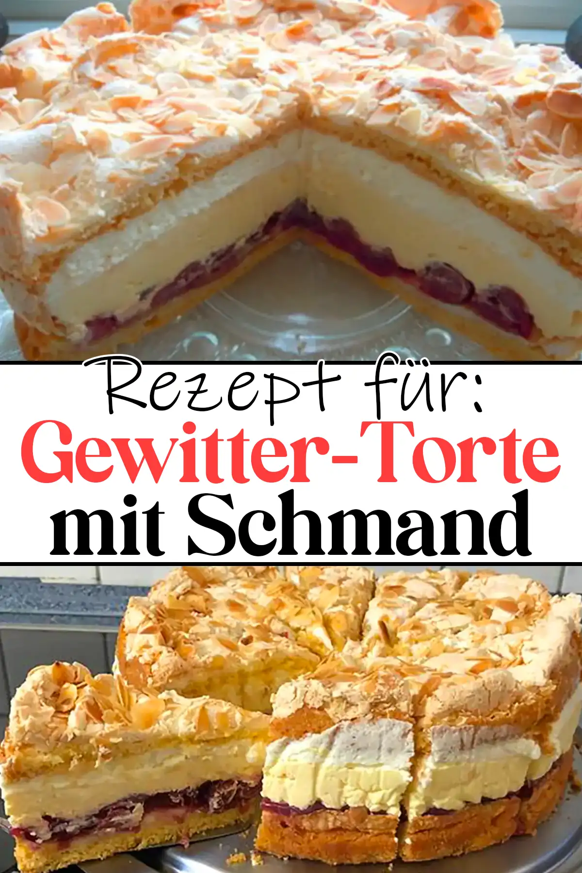 Gewitter-Torte mit Schmand Rezept