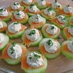 Gurken Lachs Häppchen Rezept