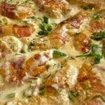 Hähnchen in cremiger Spinat-Parmesan-Soße Rezept