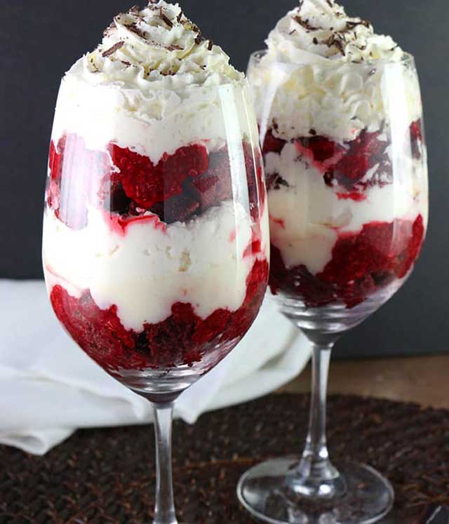 Himbeer Traum Dessert Rezept