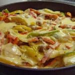 Kartoffel Paprika Pfanne mit Hackfleisch Rezept