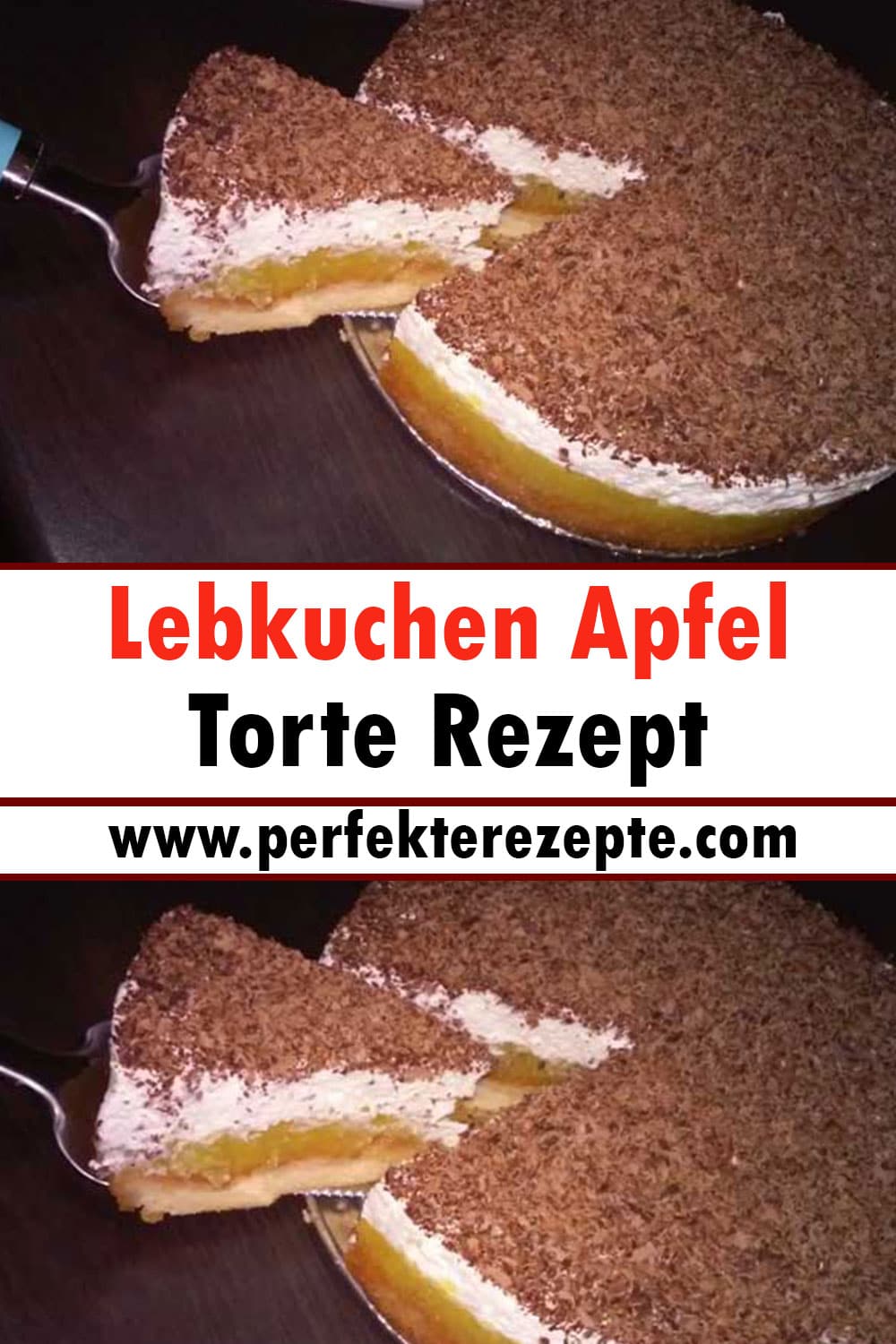 Lebkuchen Apfel Torte Rezept