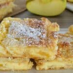 Leckere Apfelpudding Schnitten Rezept die immer gelingen