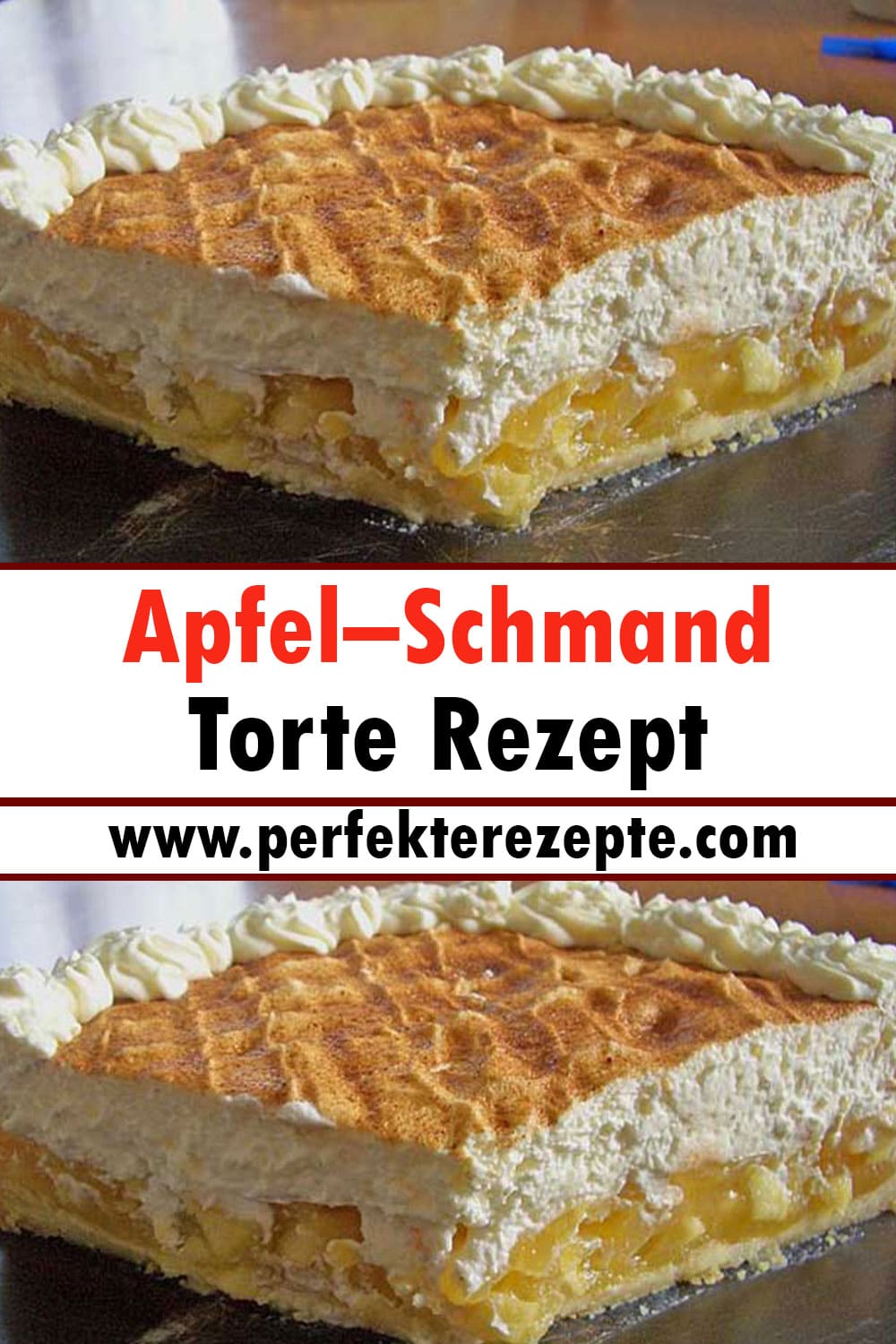 Apfel–Schmand–Torte Rezept