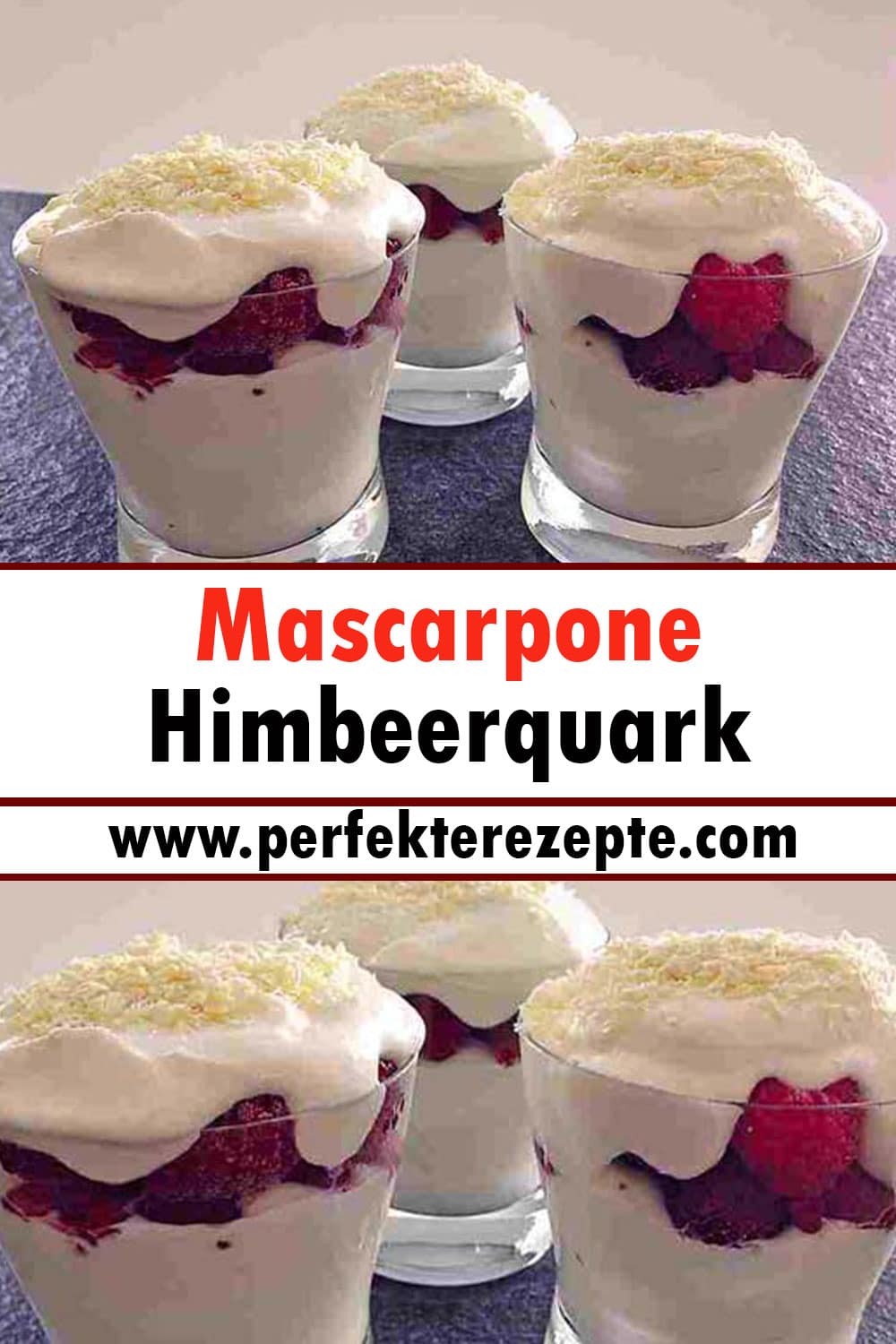 Mascarpone Himbeerquark Rezept