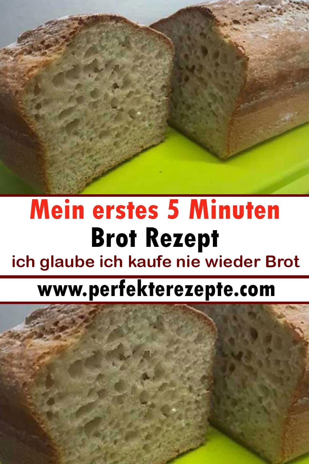 Mein erstes 5 Minuten Brot Rezept, ich glaube ich kaufe nie wieder Brot