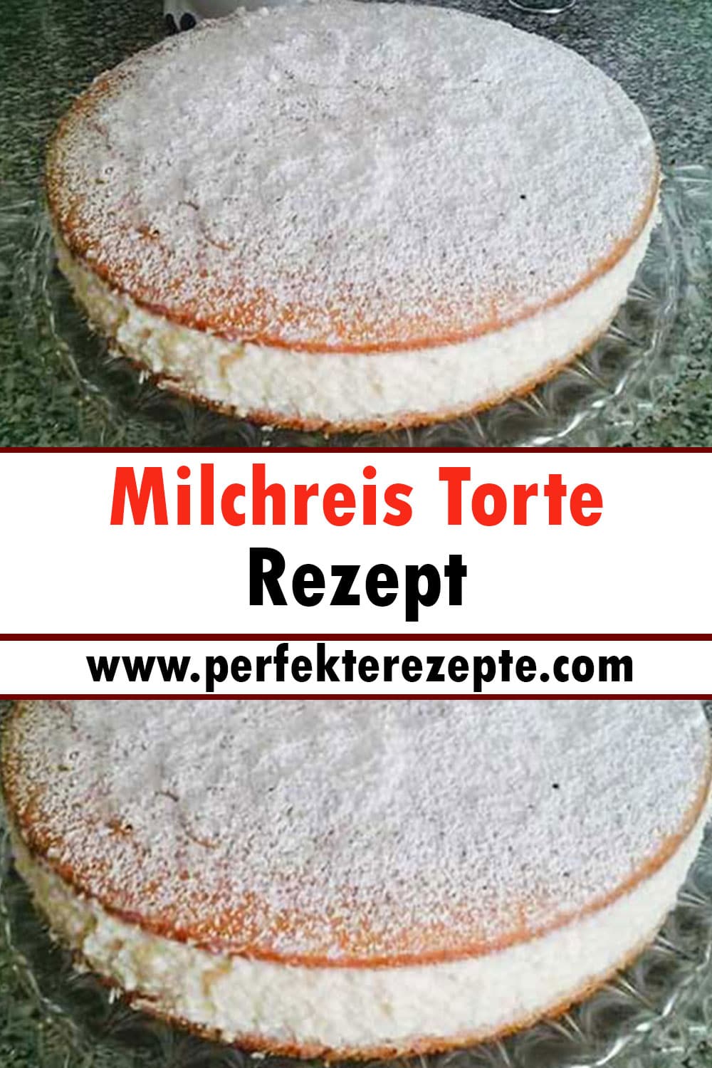 Milchreis Torte Rezept, schnell und leicht zu machen