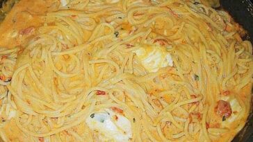 Mozzarella Spaghetti Rezept