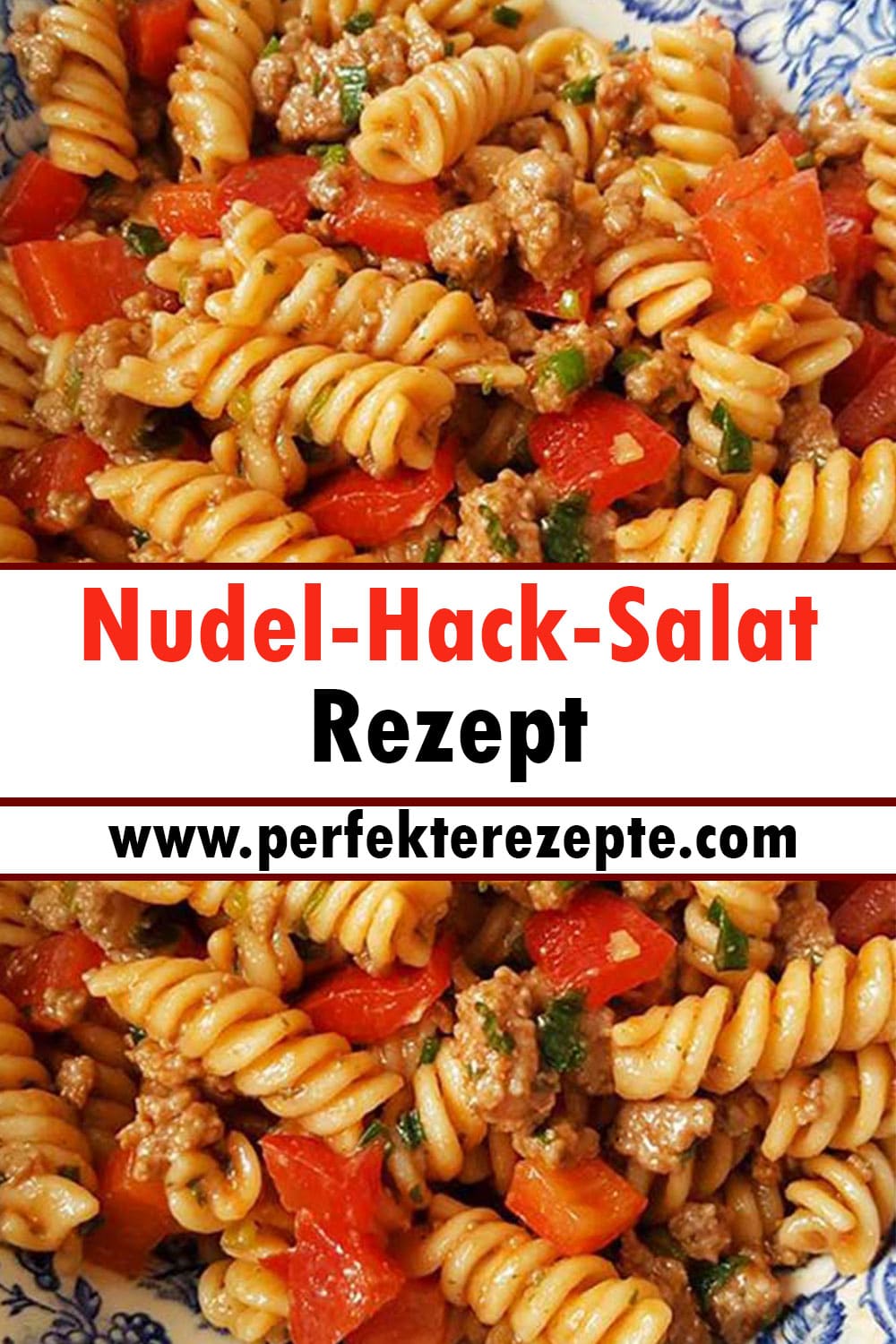 Nudel-Hack-Salat Rezept