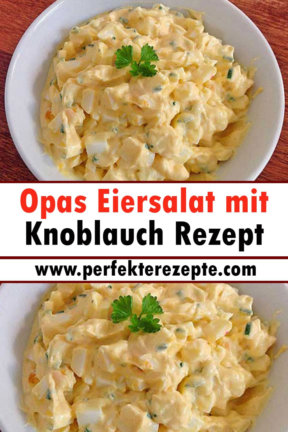 Opas Eiersalat mit Knoblauch Rezept