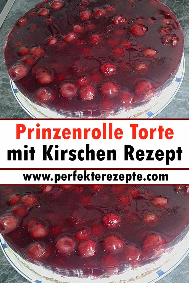 Prinzenrolle Torte mit Kirschen Rezept - Schnelle und Einfache Rezepte