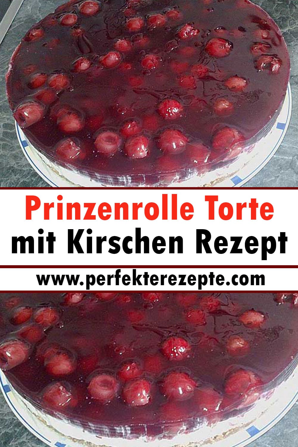 Prinzenrolle Torte mit Kirschen Rezept