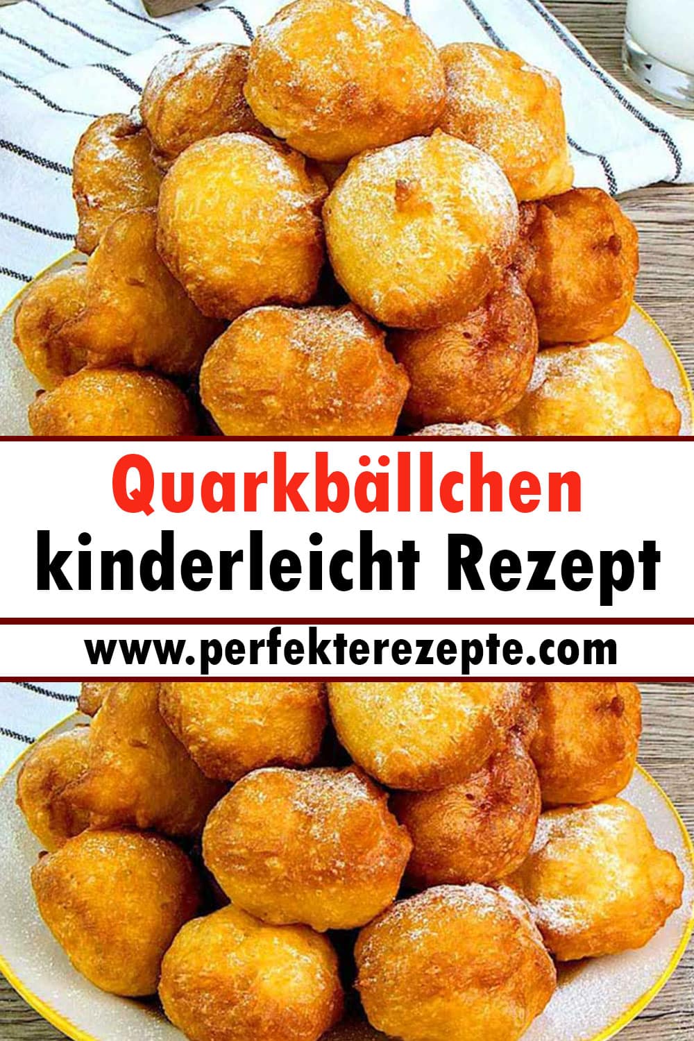 Quarkbällchen kinderleicht Rezept, wie vom bäcker!