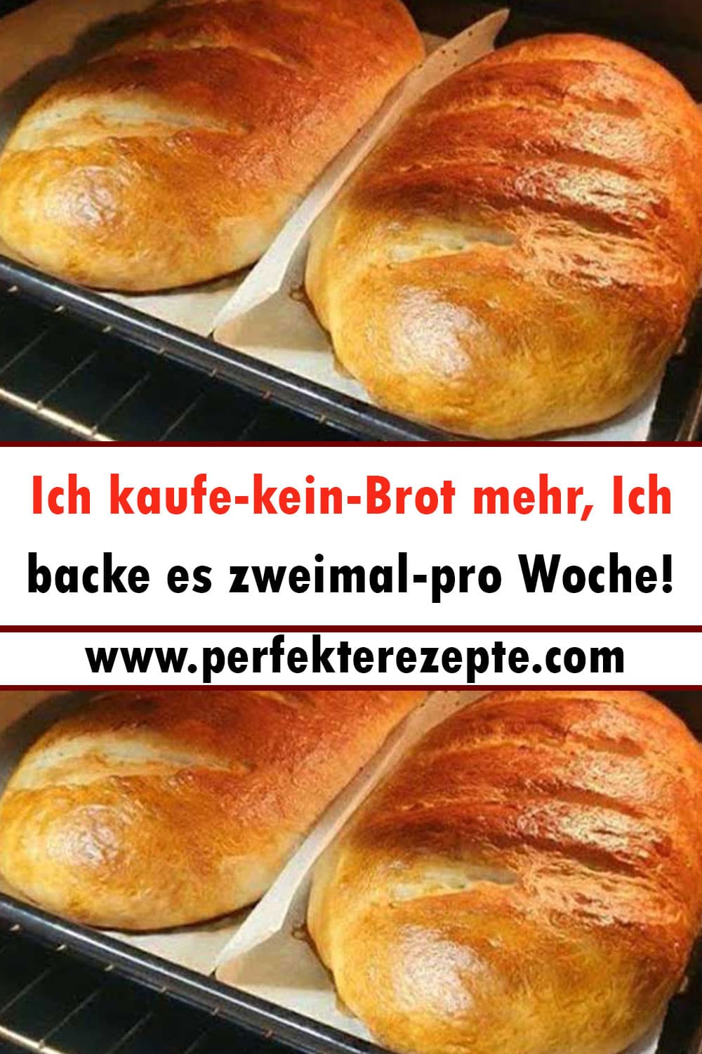 Rezept: Ich kaufe-kein-Brot mehr, Ich backe es zweimal-pro Woche!