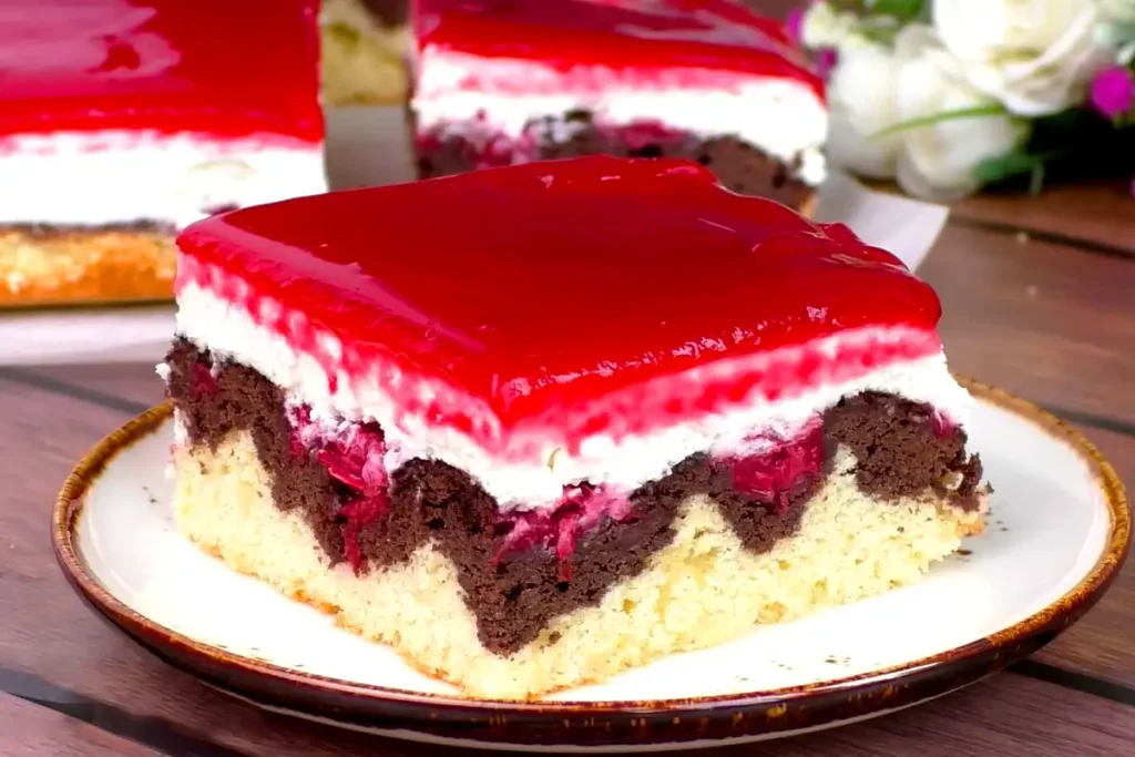 Rotkäppchen kuchen auf dem Blech Rezept