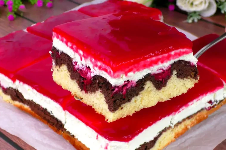 Rotkäppchen kuchen auf dem Blech Rezept