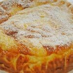 Schneller Bodenloser Apfel-Käsekuchen Rezept