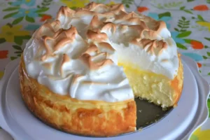 Schnelles Rezept Für Eierlikör-Käsekuchen Ohne Boden