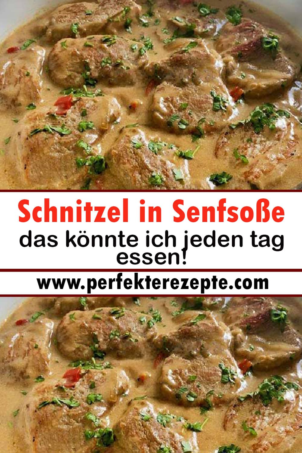 Schnitzel in Senfsoße Rezept, das könnte ich jeden tag essen!