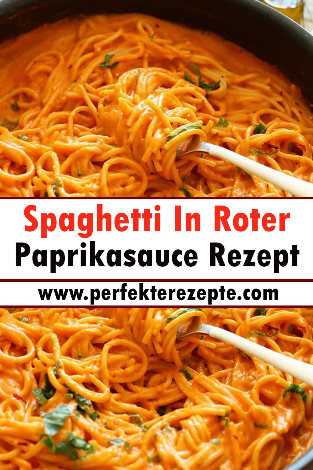 Spaghetti In Roter Paprikasauce Rezept