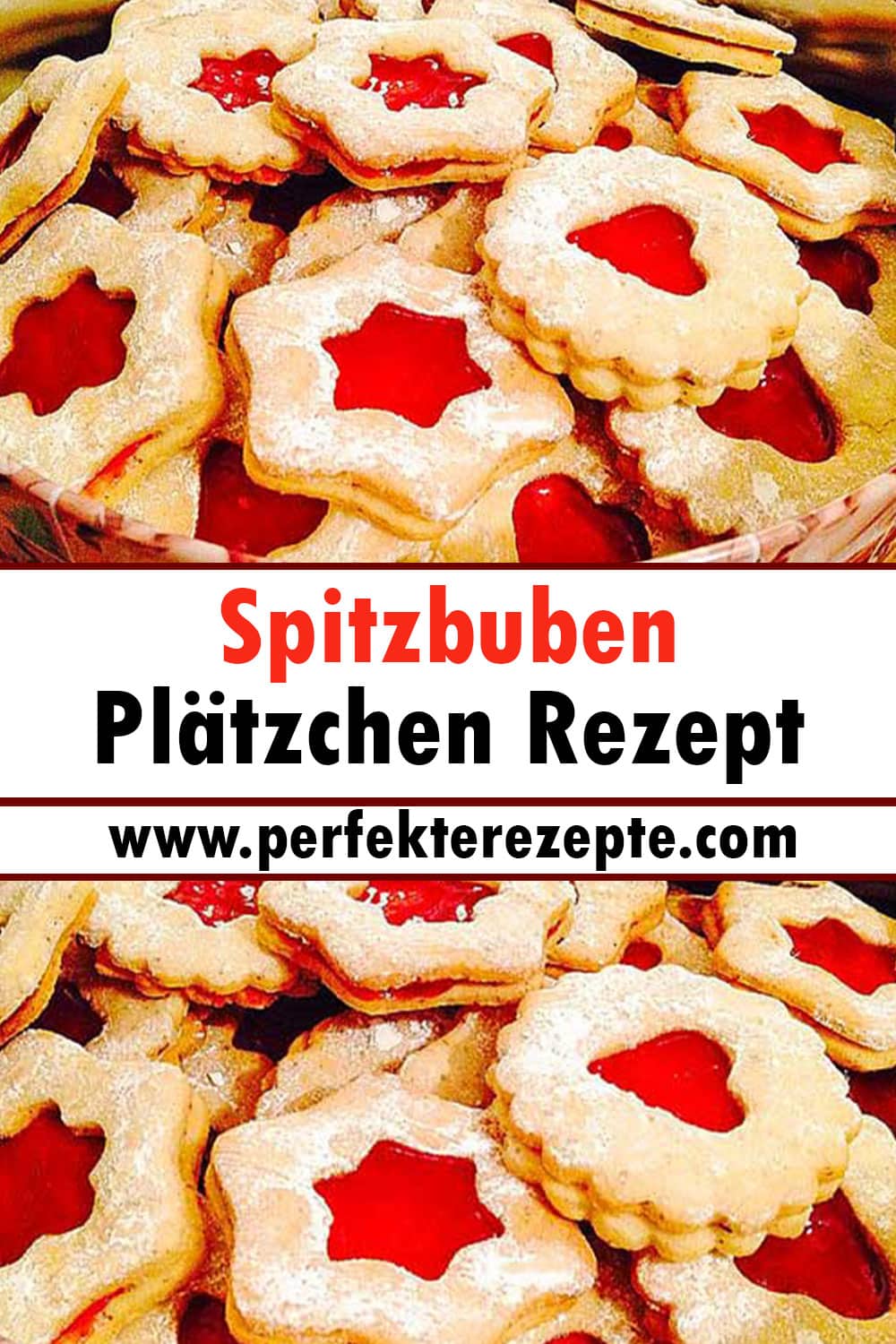 Spitzbuben Plätzchen Rezept