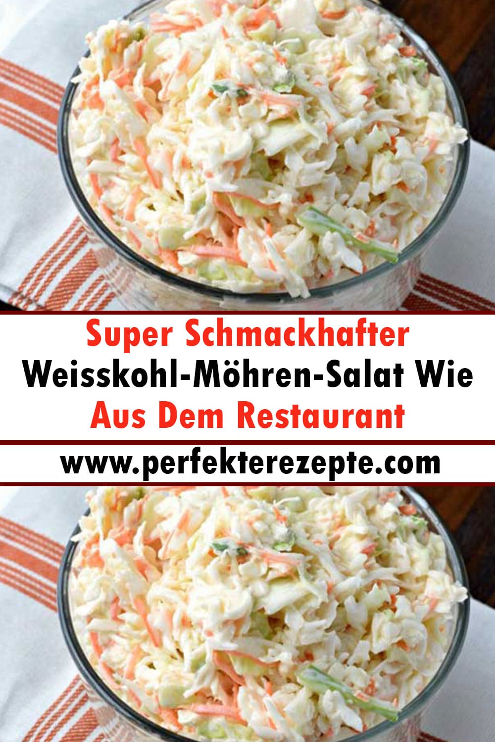 Super Schmackhafter Weisskohl-Möhren-Salat Rezept Wie Aus Dem Restaurant