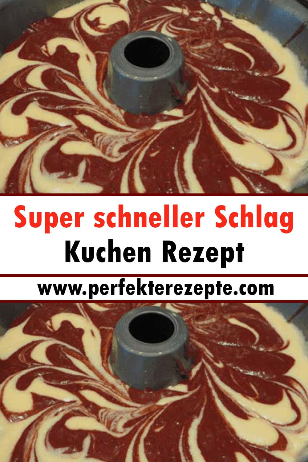 Super schneller Schlag Kuchen Rezept