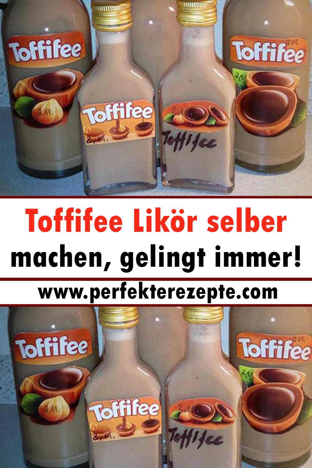 Toffifee Likör Rezept selber machen, gelingt immer!