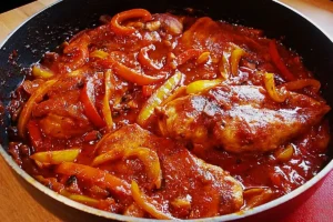 Zigeuner Schnitzel aus dem Ofen Rezept