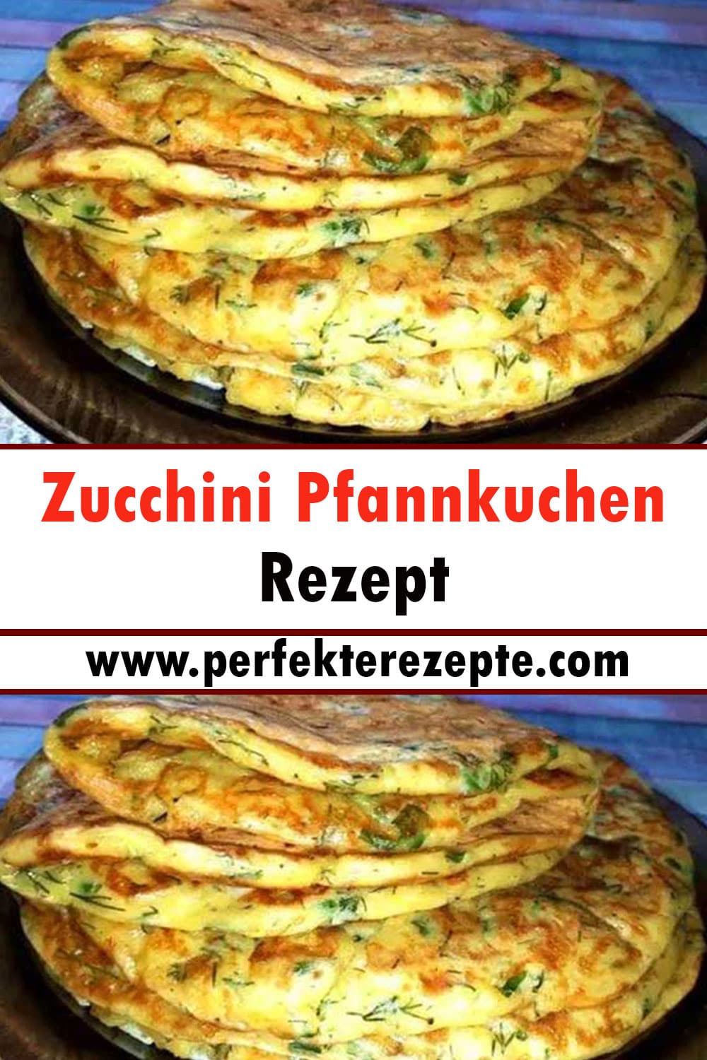 Zucchini Pfannkuchen Rezept