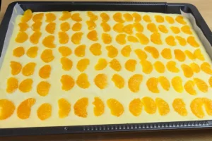 12 Esslöffel Blechkuchen Rezept in 10 Minuten fertig, inklusive Backzeit