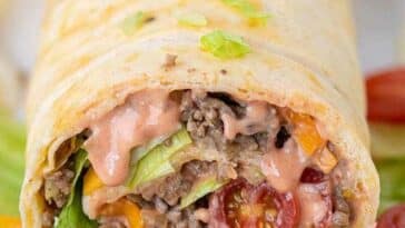 Big Mac Rolle Mit Viel Sosse Rezept