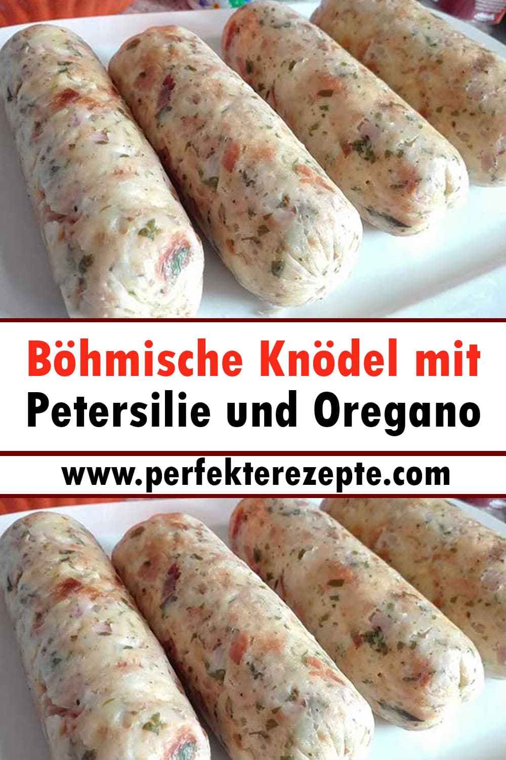 Böhmische Knödel mit Petersilie und Oregano Rezept (alte Brötchen verwerten)